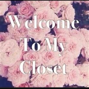 Welcome to my closet